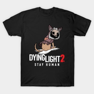 Dying Light 2 Stay Human, Zombie dog print T-Shirt